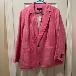 NWT Women's Pink Talbot Blazer